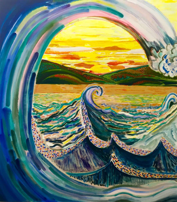 Shara Hughes, Big Kahuna, 2016