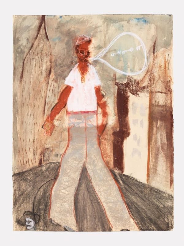 Curtis Talwst Santiago, Taking Tanty Milli's Skull For a Walk, 2016