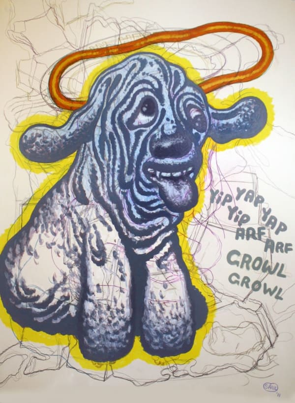 Peter Saul, Watchdog, 2011