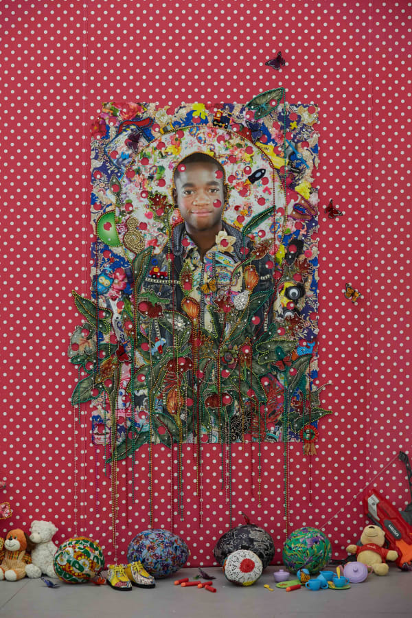 Ebony G. Patterson, 18 (...when they grow up...), 2016