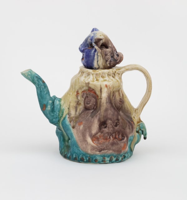 Arnie Zimmerman, Brown Face Teapot, 1995