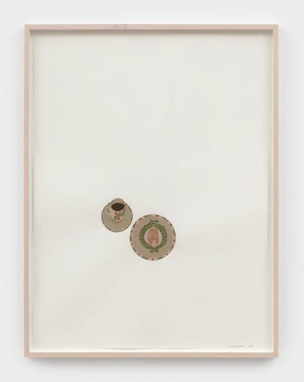 Anne Buckwalter, Untitled (Cup and Saucer), 2022