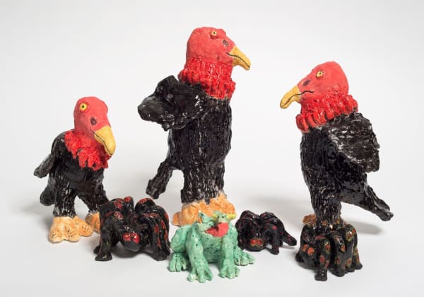Sally Saul, Vulture Party, 2017