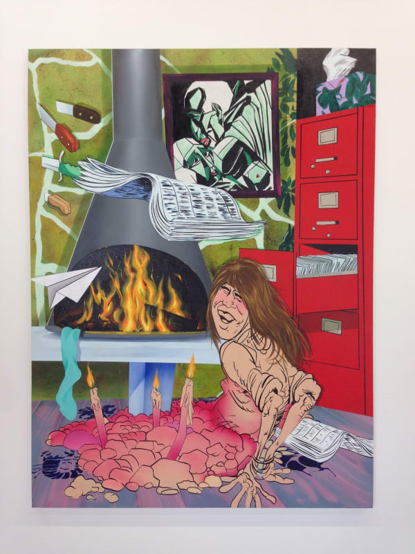 Jamian Juliano-Villani, A Love I Can Feel, 2014