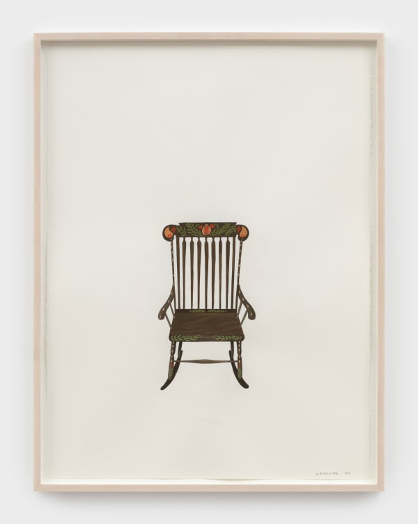 Anne Buckwalter, Untitled (Lactation Rocker), 2022