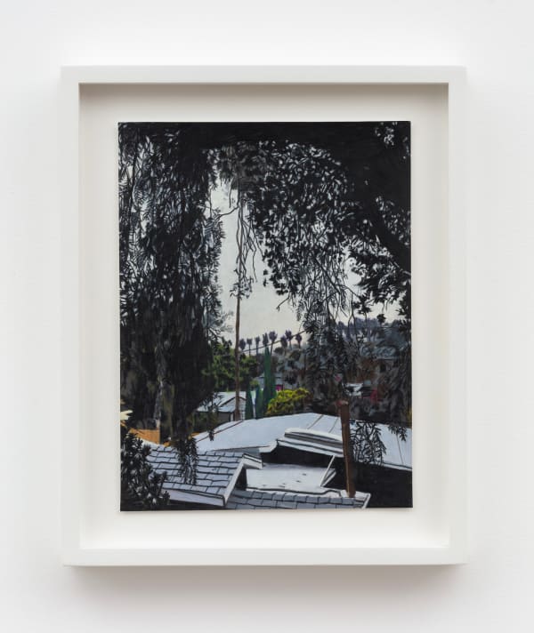 Hilary Pecis, Backyard View, 2020