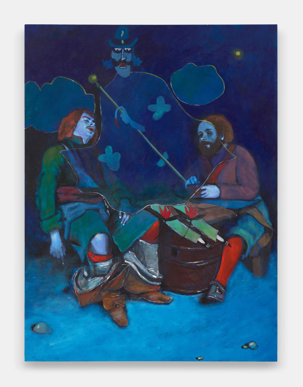 Joshua Petker, Blue Sleep, 2023