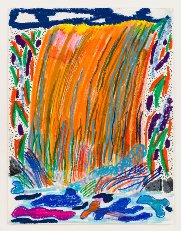 Shara Hughes, Falls, 2017