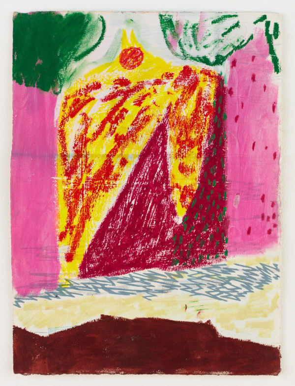 Shara Hughes, Red Mountain, 2015