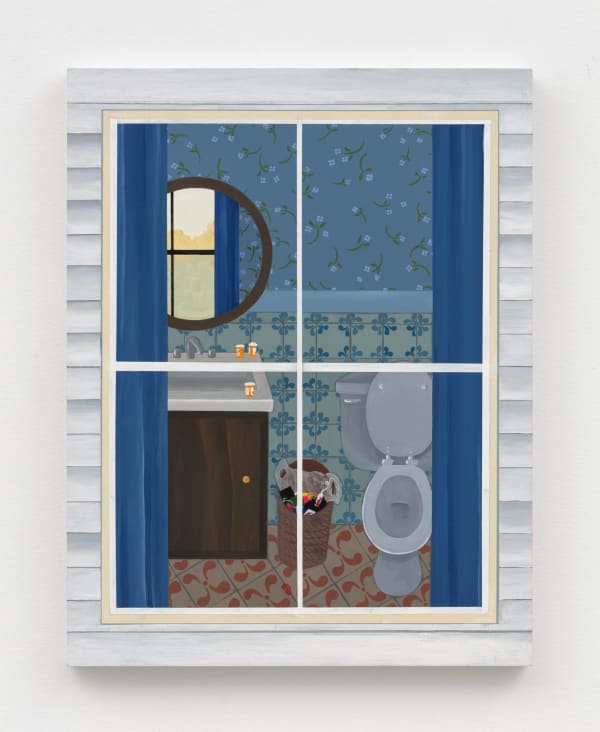 Anne Buckwalter, Empty Bathroom, 2023