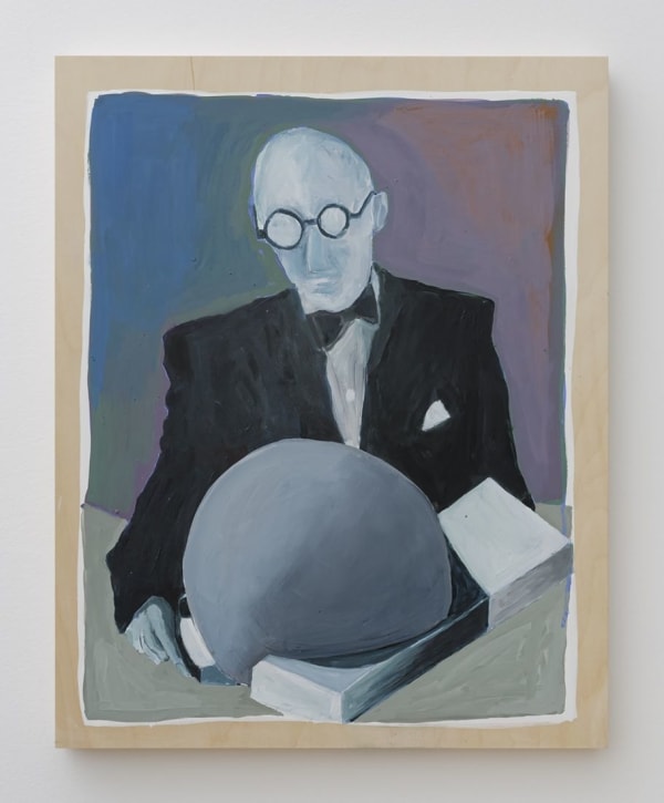 Pam Lins, Corbusier with Model, 2015