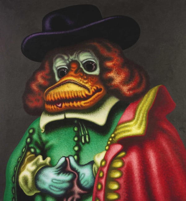 Peter Saul, Rembrandt Duck, 1992