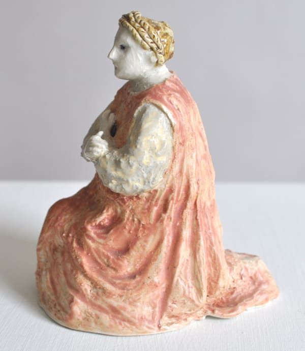 Mary Carlson, Annunciation (after Giotto), 2015