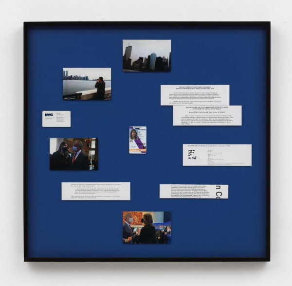 Julia Weist, ⟳ Ed Reed - Rudy Giuliani - Julia Weist - Brooklyn Museum - Julia Weist - Bill de Blasio - Ed Reed ⟲, 2021-2022