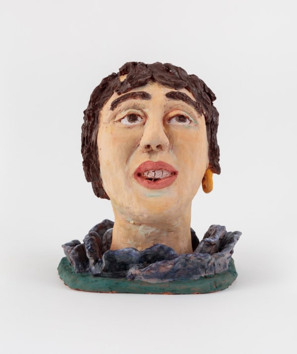 Sally Saul, Woman with Earring, 2018