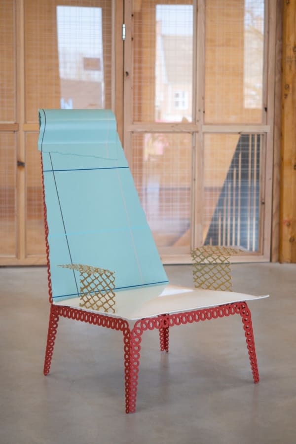 Kiki van Eijk, Textilesketch chair