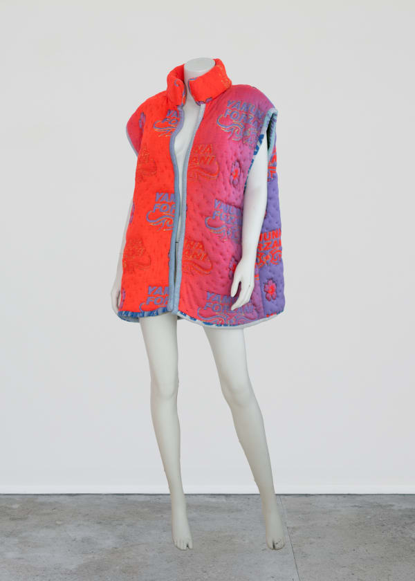 Yamuna Forzani, Violet Flame Gilet, 2024