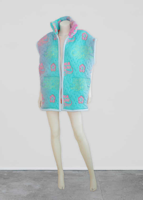 Yamuna Forzani, Mint Bubblegum Gilet
