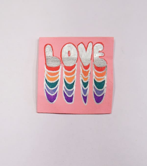 Jessi Strixner, Post-its “Love pink"