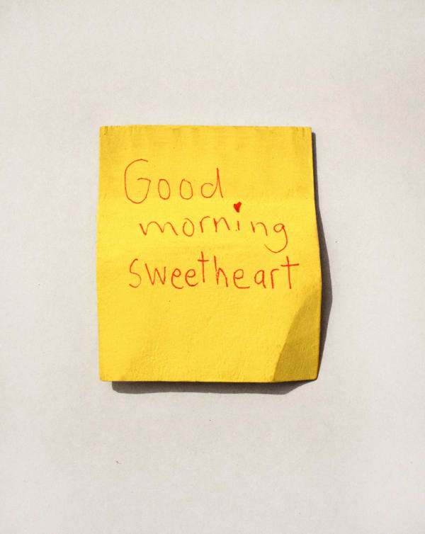 Jessi Strixner, Post its - Good morning sweetheart