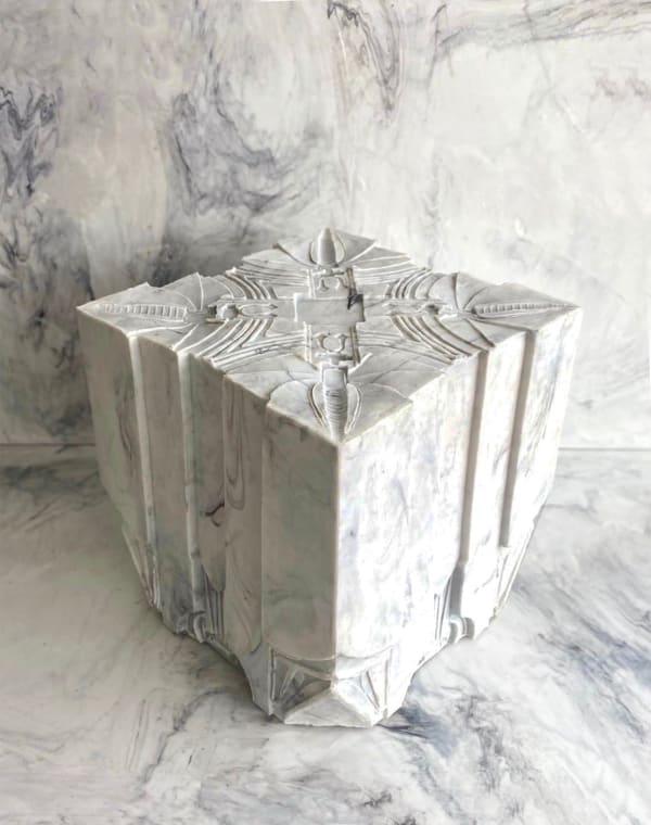 Nynke Koster, Art Nouveau (Light marble look), 2025