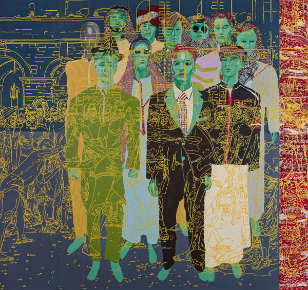 Ahsan Javaid, Borrowed Postures, 2025