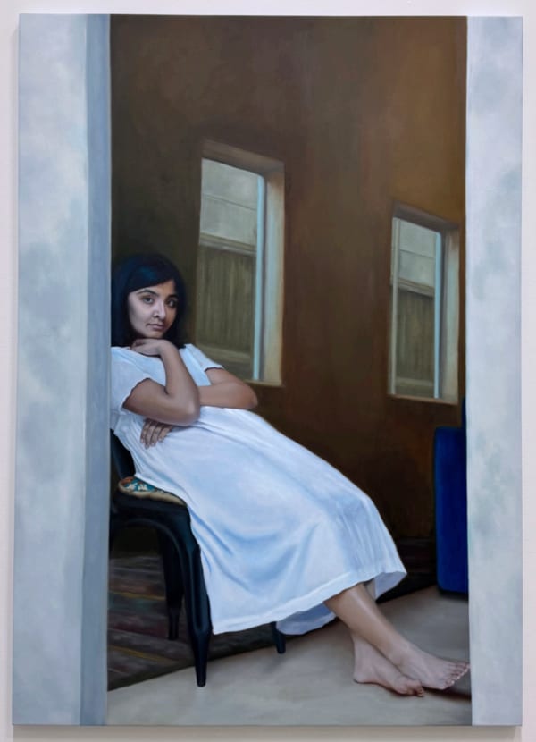 Sajeela Siddiq, Saffie in a White Dress, 2025