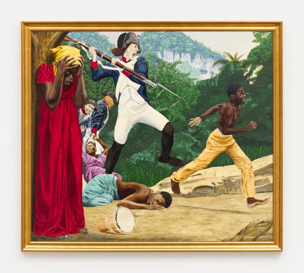Kimathi Donkor, Bacchus and Ariadne, 2004