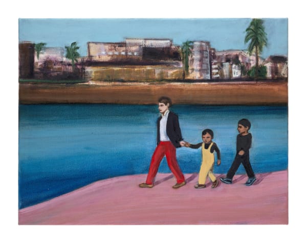 Matthew Krishanu, City Walk, 2022