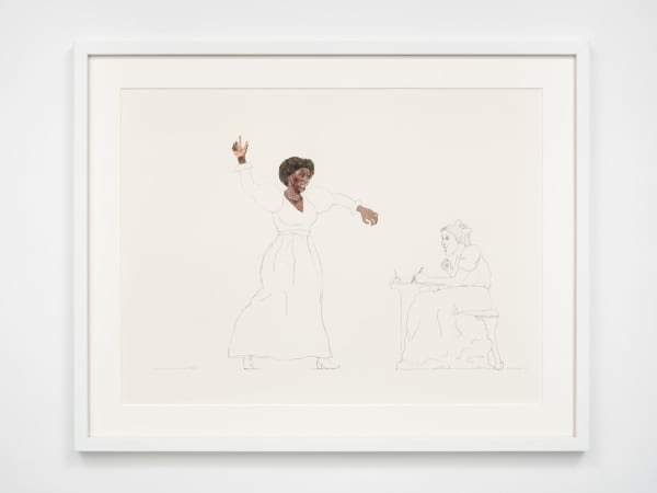 Kimathi Donkor, The Life of Mary Prince (Mary Prince Dictating to Susannah Strichland), 2023