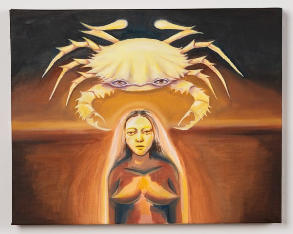 Alicia Reyes McNamara, The moon in their eyes, 2024