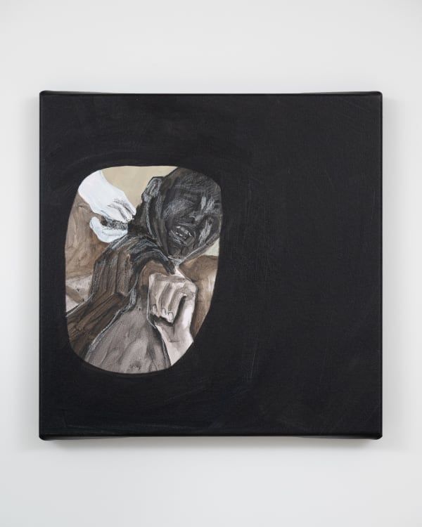 Shadi Al-Atallah, rolled up in his right hand, 2025