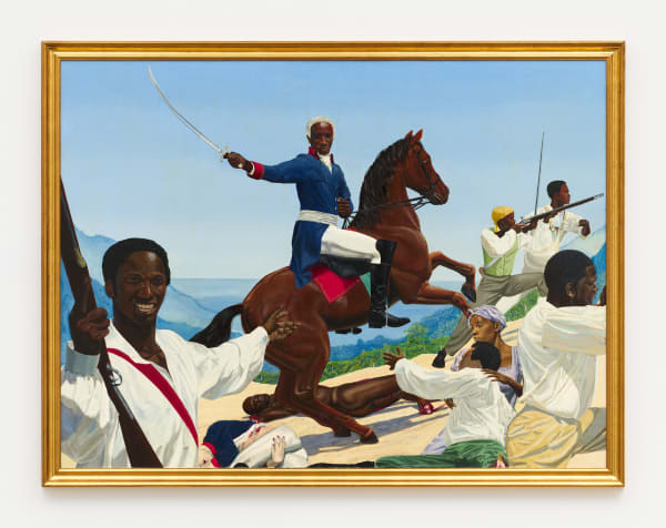 Kimathi Donkor, Toussaint L'Ouvertre at Bedourete, 2004