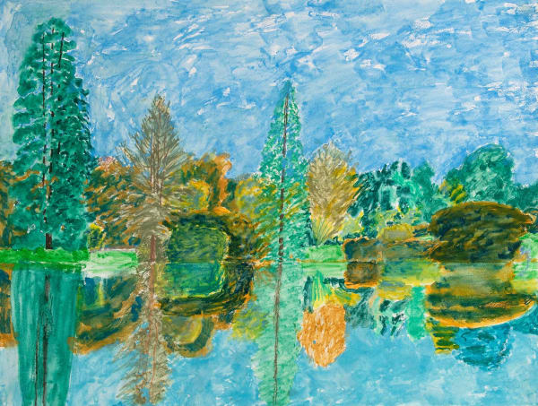 Second Lake, Sheffield Park Garden, Sussex Weald, 24th & 27th August