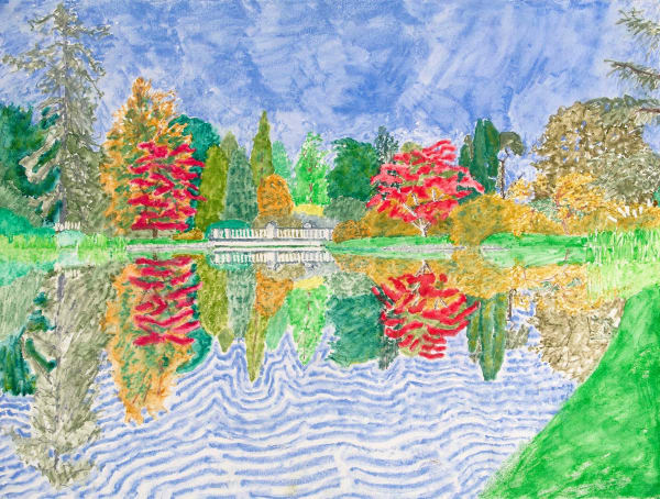 First Lake, Sheffield Park Garden, Sussex Weald, 10th & 11th September