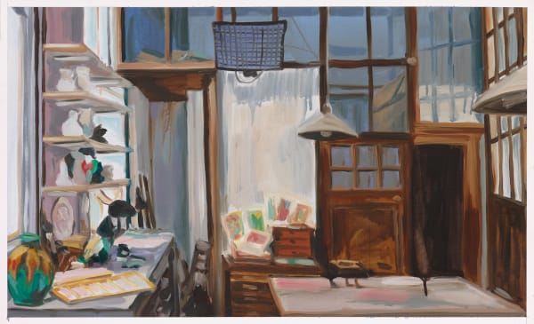 Study for the room quietens