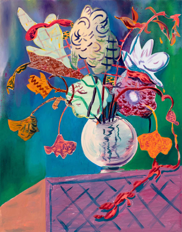 Fishbowl with Flowers