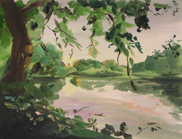 Sketch for Hollow Pond Summer Solstice 1