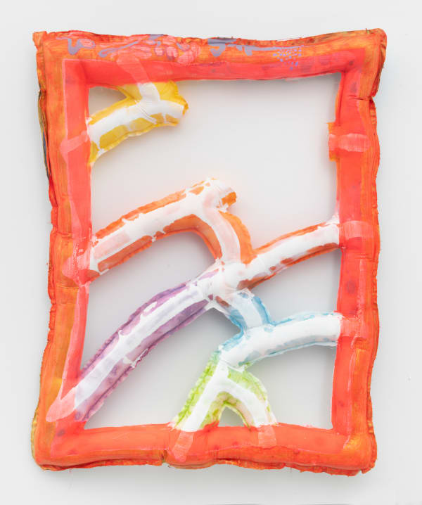 Meg Lipke, Orange Frame, 2021