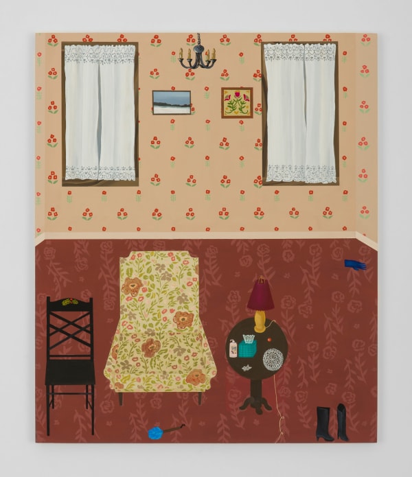 Anne Buckwalter, Red Room, 2022