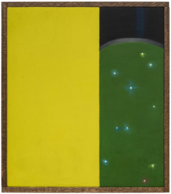 Emily Furr, Cosmic Pour - Green, 2021