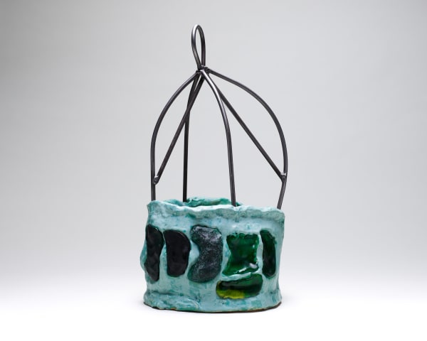 Sahar Khoury, Untitled (Turquoise crown), 2024