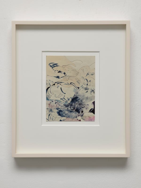 Claire Oswalt, Tint of Mist, Slip of Must (study), 2024