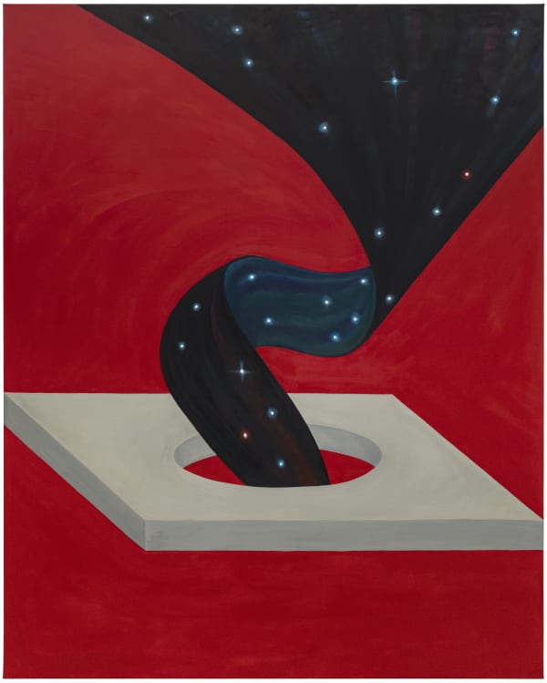 Emily Furr, Star Spiral - Red, 2021
