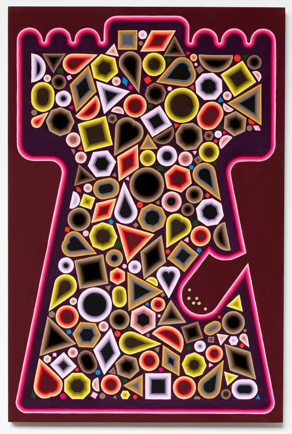 Edie Fake, Pink Puffer, 2022