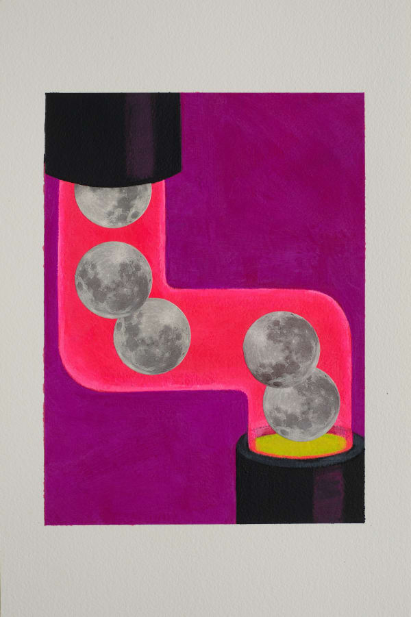 Emily Furr, Moon Chute - Purple, 2021