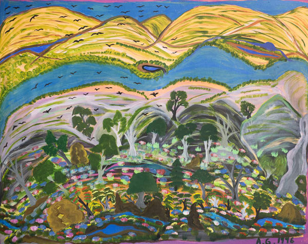 Angelina George, Ngukurr Hills, 1996