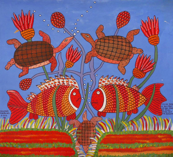 School of Kauage, Fish and Turtles, 1996