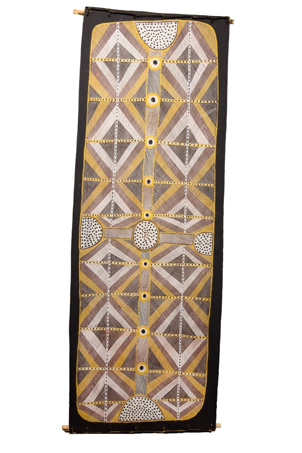 Ivan Namirrkki, Waterholes at Yirok , 2001