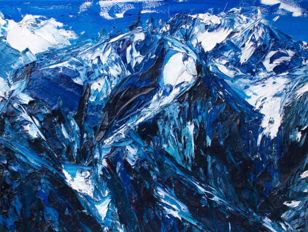 Holly Zandbergen, Gulch Face of La Perouse and Aoraki: Mt Cook, 2017